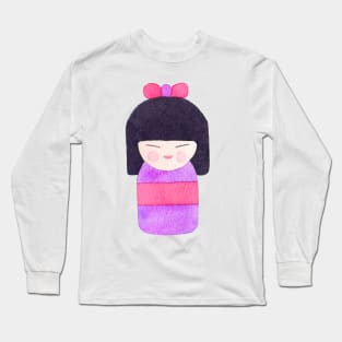 Kokeshi doll Long Sleeve T-Shirt